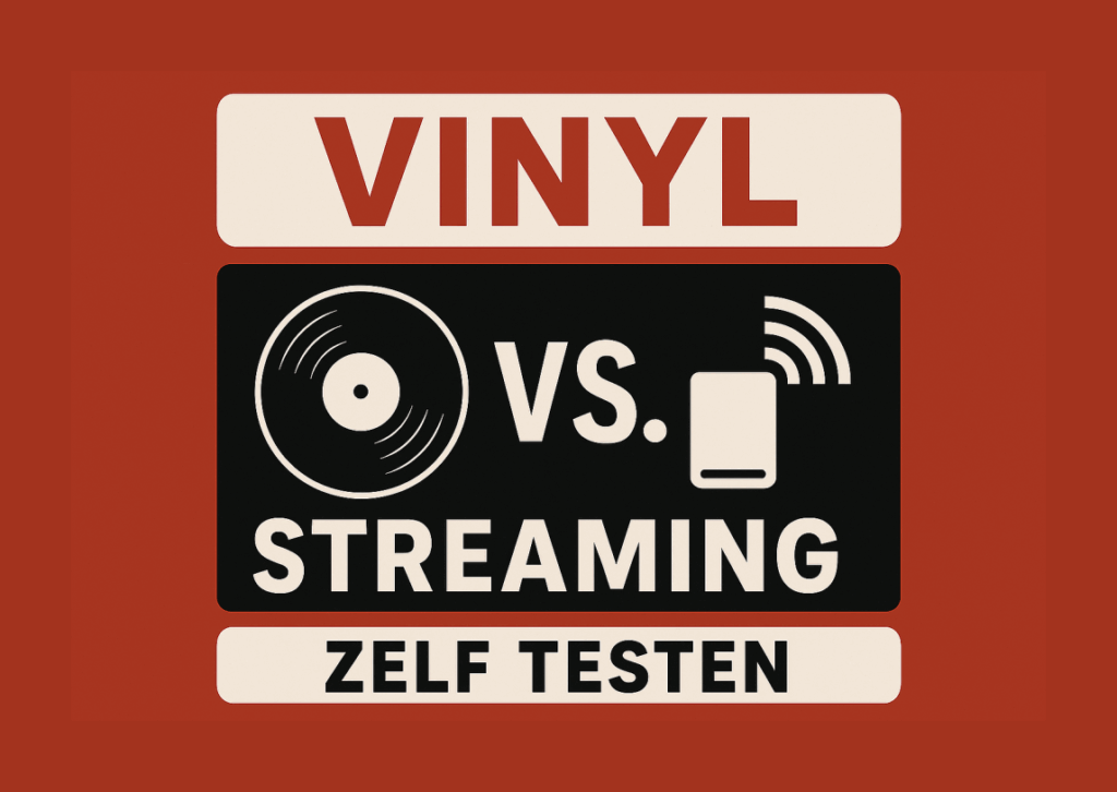 Vinyl vs Streaming zelf testen